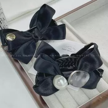 Премиальная заколка-бантик для женщин - надежные высокие хвосты