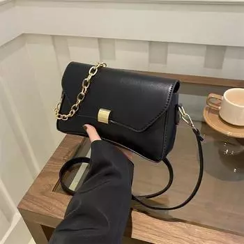 Премиальная женская сумка 2024 года, новая сумка-багет, ретро-сумка для переноски под мышкой, сумка-мессенджер для девушек в иностранном стиле зелёный