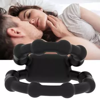 Премиальное кольцо для пениса, идеально подходящее, гладкое, различные, для задержки эякуляции, геймплей, двойное кольцо для мужских мастурбаторов