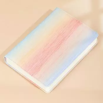 Премиальный блокнот в мягкой обложке, высококачественный блокнот формата А5, цветной градиентный журнал для офиса хаки