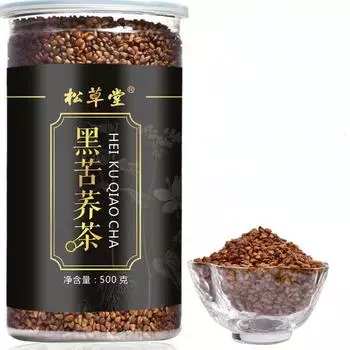 Премиальный черный гречишный чай татарского производства, органический травяной чай Hei Ku Qiao 500 г