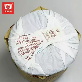 Премиальный китайский чай TAETEA Ripe Puerh 7452 Chi Tse Beeng 1901 Shu Puer Tea 357г 357g