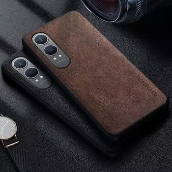 Премиальный роскошный кожаный чехол для телефона Oneplus Nord CE4 CE3 CE2 CE Lite 5G Funda Retro Business Style Solid color cover capa Nord CE4 чёрный