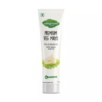 Премиальный вегетарианский майонез (130 г), Premium Veg Mayo, Wingreens Farms