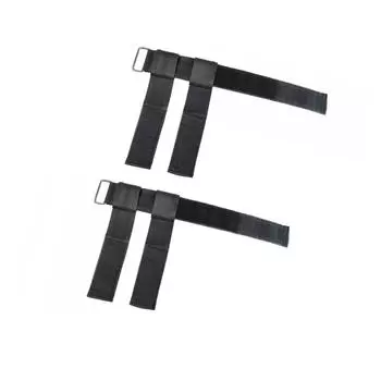 Премиум 2x D-образное кольцо для крепления гантелей на лодыжке для поднятия тяжестей фитнес