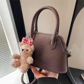 Premium Bag Women S Retro Messenger Bag Portable Work Small Bag no pendant красный