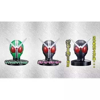 Premium Bandai Limited Mask Collection Kamen Rider W 3 Form Set