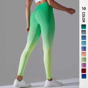 Премиум бесшовные леггинсы с высокой талией и поддержкой живота, утягивающие леггинсы для фитнеса и йоги S