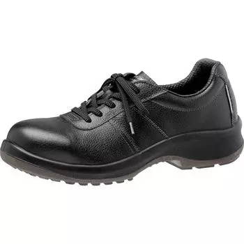 Премиум-ботинки High Verde Safety JIS Standard Short Shoes Lace Normal Work Wide Toecap PRM211 Black cm [Midori Anzen] Anti-slip 23.5 чёрный