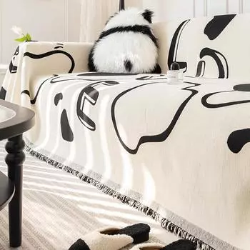 Премиум-чехол для дивана, полотенце, универсальное новое нескользящее полное покрытие, чехол для дивана, простое тканевое одеяло с защитой от кошачьих царапин 180*130cm