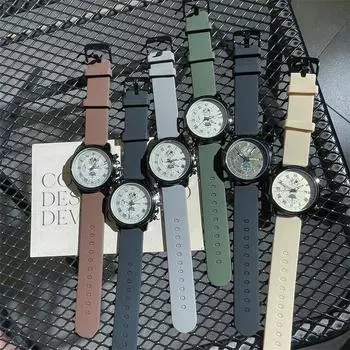 Премиум-чувство крутые персонализированные часы мужские и женские модные часы для учеников младших классов средней школы нишевые повседневные часы