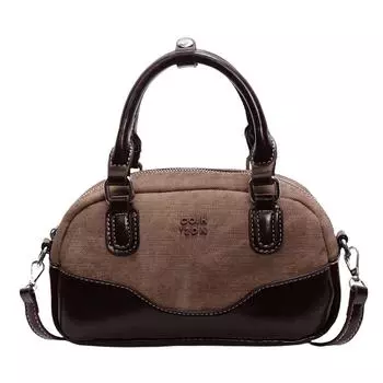 Премиум-чувство ретро контрастного цвета переносная сумка для боулинга женская 2024 новая модная популярная сумка через плечо универсальная сумка-мессенджер чёрный