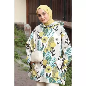 Премиум джерси хиджаб лайм