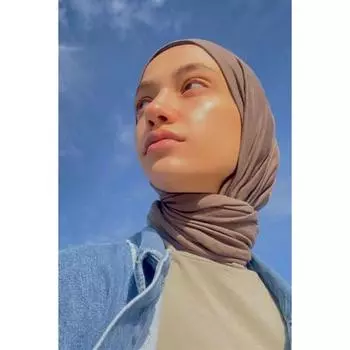 Премиум джерси хиджаб норка