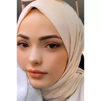 Премиум Джерси Хиджаб Стоун