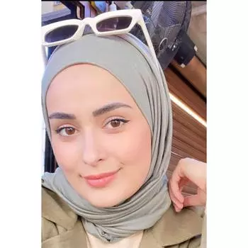 Премиум Джерси Хиджаб Светло-Зеленый