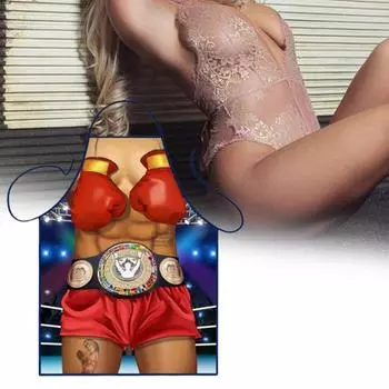 Премиум фартук креативный взрослый бытовой флирт кухонный фартук рождественский подарок 55