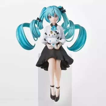 Премиум-фигурка Chokonase серии Miku, официальная фигурка Miku x Cinnamoroll Osumashi Hatsune Hatsune ver.