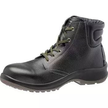 Premium High Verde Электростатическая безопасность JIS Средняя вязка Нормальная ширина Электростатическая см [Midori Anzen] Обувь, Стандартная, Обувь, Кружева, Работа, Носок, чёрный