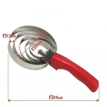 Премиум-изготовление, прочная щетка для лошадей, чесалка для улицы, двусторонняя расческа для лошадей, расческа для конского волоса красный