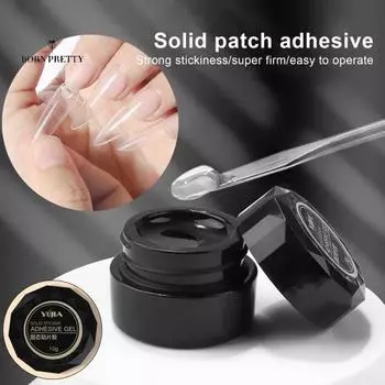 Премиум-липкие стразы для ногтей, украшения, клей, сильная адгезия, мягкий легкий вес 10g