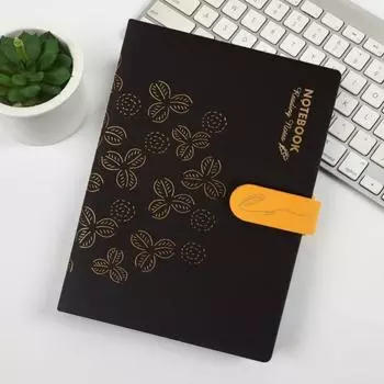 Premium Magnetic Notebook Personalized A5 Notepad Creative Chinese Style Notebook School чёрный