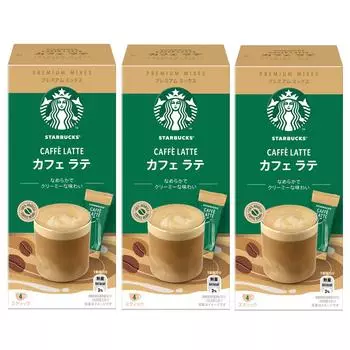Premium Mix Cafe Latte Stick Coffee 4P x 3 коробки Nestl Starbucks®