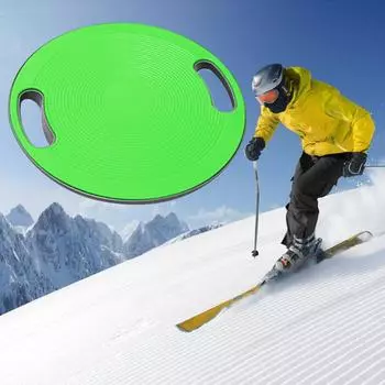 Премиум-нескользящая балансировочная доска с вращением на 360 градусов, тренажер для йоги, качели, балансировочная доска, оборудование для тренировок зелёный