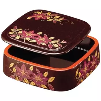 Premium Nigiri Sushi Brown Pearl Made in Japan J-kitchens Plate, Shami-do 8-inch, Tessen,