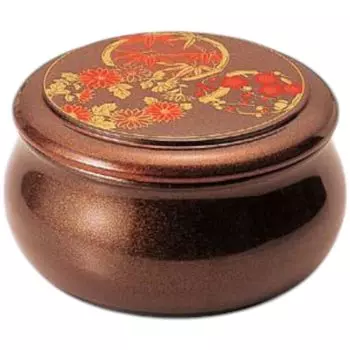 Premium Nigiri Sushi Jukan Chirashi Oyashiji Hanamaru Tenshu Made in Japan J-kitchens Plate, (Black Interior),