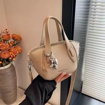 Премиум нишевая дизайнерская сумка-сумка, новая летняя универсальная простая сумка через плечо, женская сумка-ведро