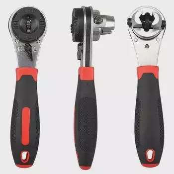 Премиум регулируемый 6-22 мм гаечный ключ с храповым механизмом многофункциональный инструмент