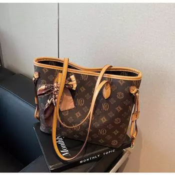 Premium sense big bag 2024 новая модная легкая роскошная женская сумка через плечо большая вместительная универсальная сумка для поездок на работу