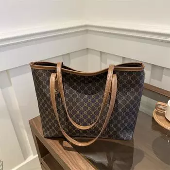 Premium sense big bag 2025 новая модная легкая роскошная женская сумка через плечо большая вместительная универсальная сумка-тоут