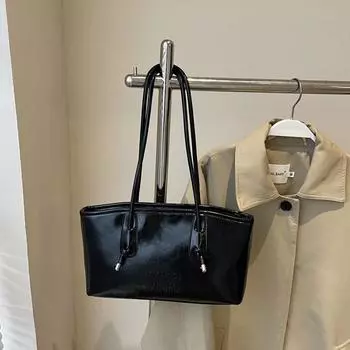 Premium sense large capacity bag women s new fashion commuter shoulder bag underarm versatile portable tote bag