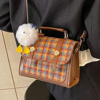 Рюкзак Premium sense, женская сумка-мессенджер 2024 года, женская сумка-мессенджер в иностранном стиле, универсальная модная сумка на одно плечо для женщин