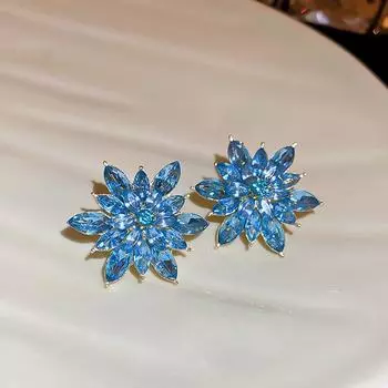 Премиум Темперамент Элегантные Длинные Французские Серьги-Гвоздики Дизайна