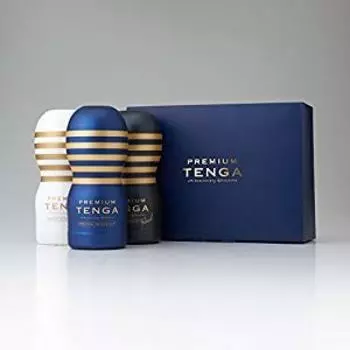 PREMIUM TENGA GIFT BOX gift set with 3 types of premium TENGA special box [Value specifications]
