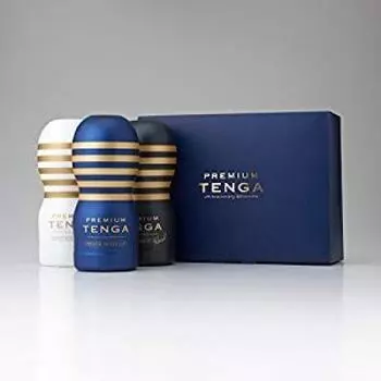 PREMIUM TENGA GIFT BOX gift set with 3 types of premium TENGA special box [Value specifications]