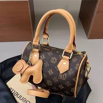 Премиум Текстура Модная Портативная Подушка Сумка Женская Плечо Кроссбоди Бостонская Сумка