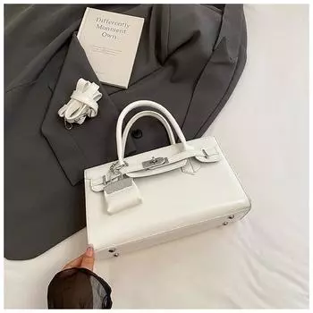 Premium Texture Hand Carry Kelly Bag Women s Shoulder Bag Niche Versatile Messenger Bag