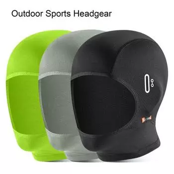 Премиум ветрозащитный износостойкий подкладка защита от ультрафиолета велосипедный чехол для головы мотоцикла аксессуар Unperforated флуоресцентный зеленый