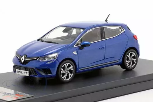 PREMIUM X Renault Clio Lutecia Mini Car Renault Clio RS Line 1/43 (Blue Metallic) [Item]