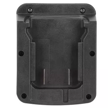 Преобразователь батареи электроинструмента ударопрочный черный 18 В использовать ABS материал электрический адаптер батареи