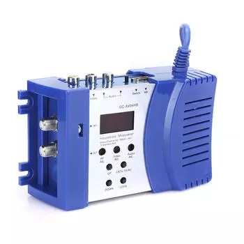 Преобразователь HDMI AV в RF с кабельным телевидением o модулятор поднесущей EU Plug