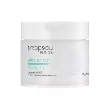 PREPPOAU POND S Make Up Fit Toner Pad 120g*70шт