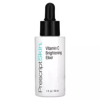 PrescriptSkin, Осветляющий эликсир с витамином С, улучшенная отбеливающая сухая масляная сыворотка, 1 жидкая унция (30 мл)