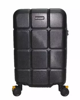 Чемодан President Suitcase Carry S для поворота на 360 градусов, 3 уровня, регулируемый, с возможностью расширения, TSA KUBIKO [PRESIDENT], чехол, размер для ручной клади, размер, 2-3 ночи, 31 л, чёрный