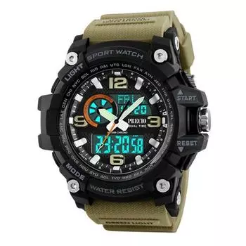 Presio мужские электронные часы военные водонепроницаемые N83
