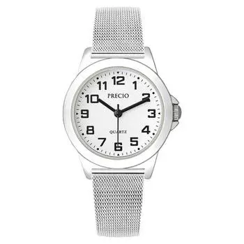 Presio Women s College Scholastic Ability Test Number Analog Mesh Band Wristwatch